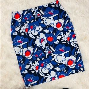 Talbots Floral skirt